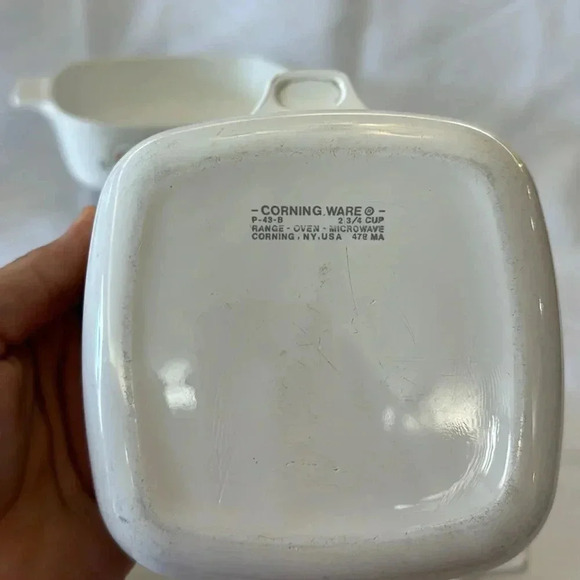 Vintage Corningware Wildflower Casserole Bakeware Dish Set of 3 - Picture 9 of 12